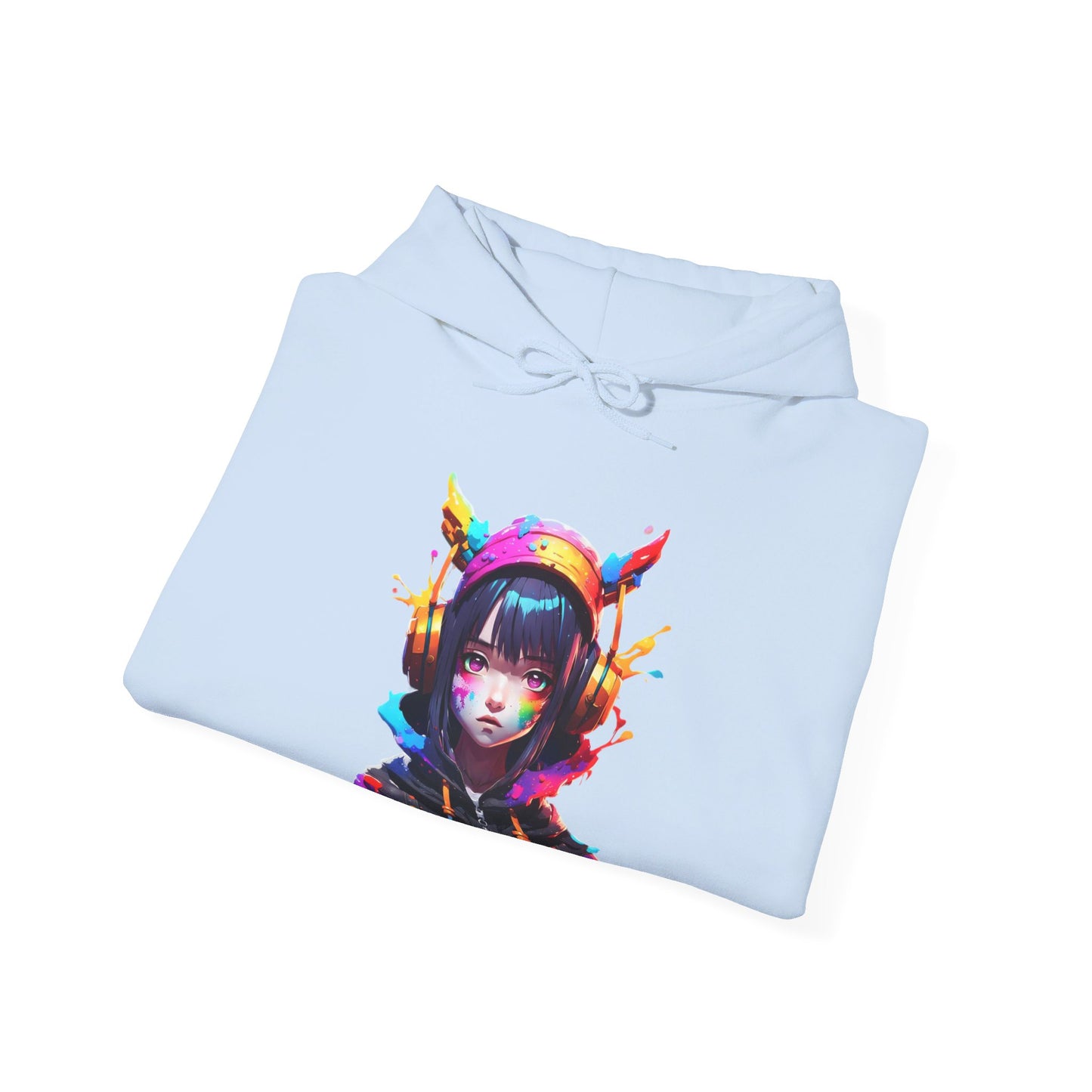 Unisex Colour Splash Hoodie