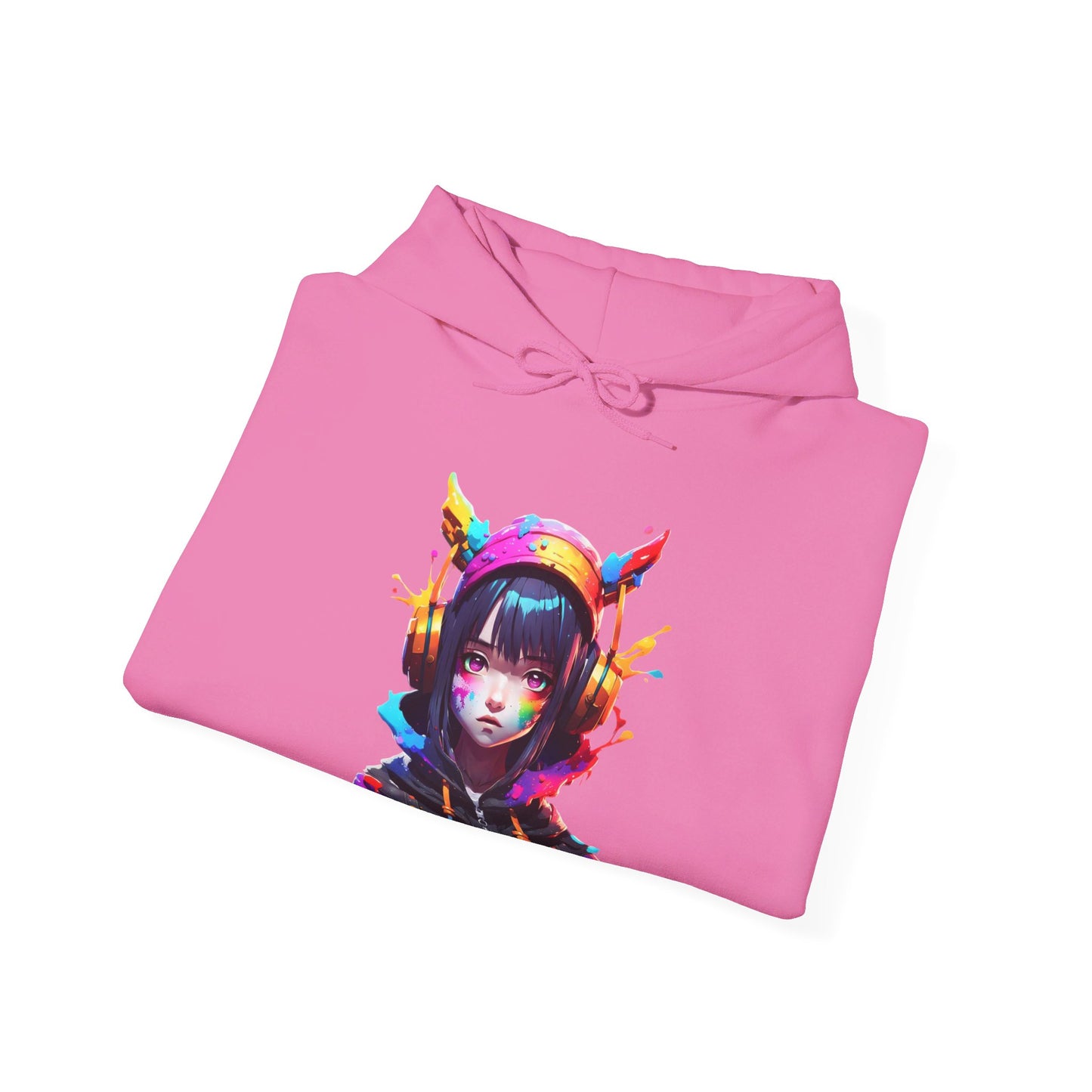 Unisex Colour Splash Hoodie