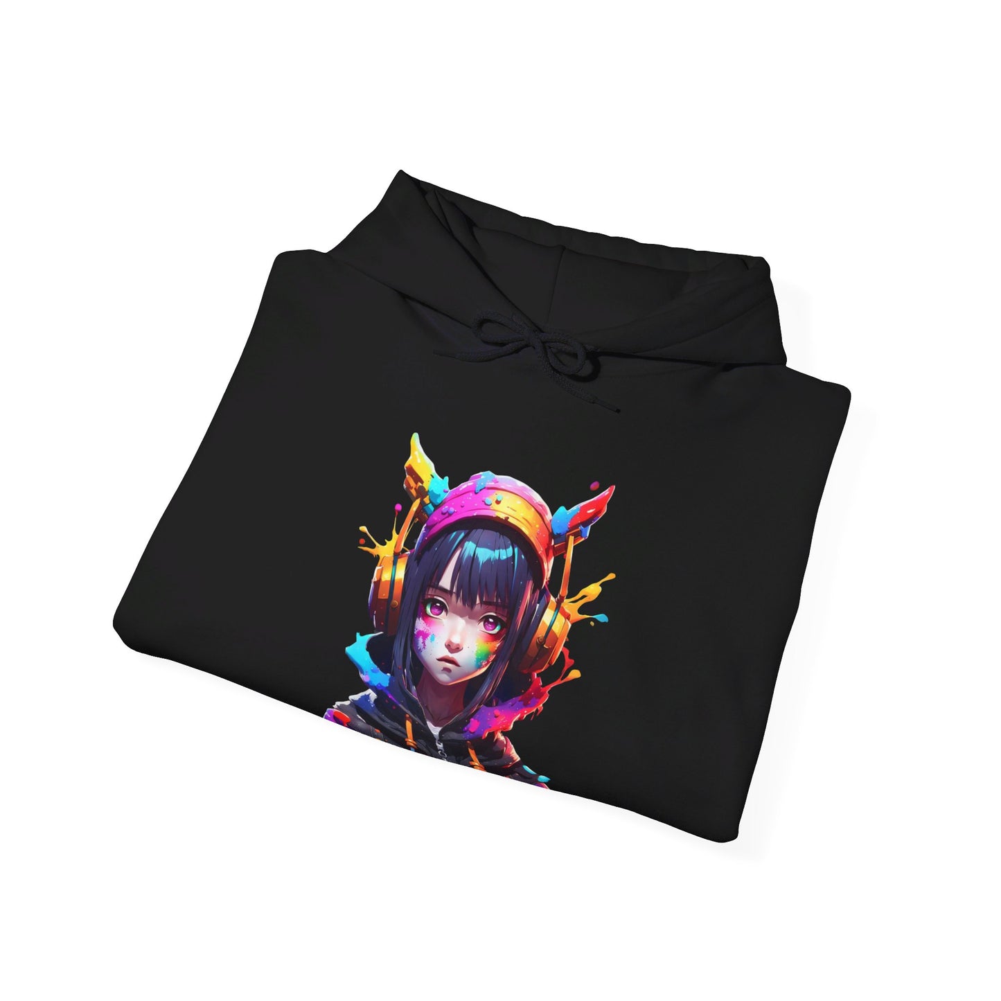 Unisex Colour Splash Hoodie
