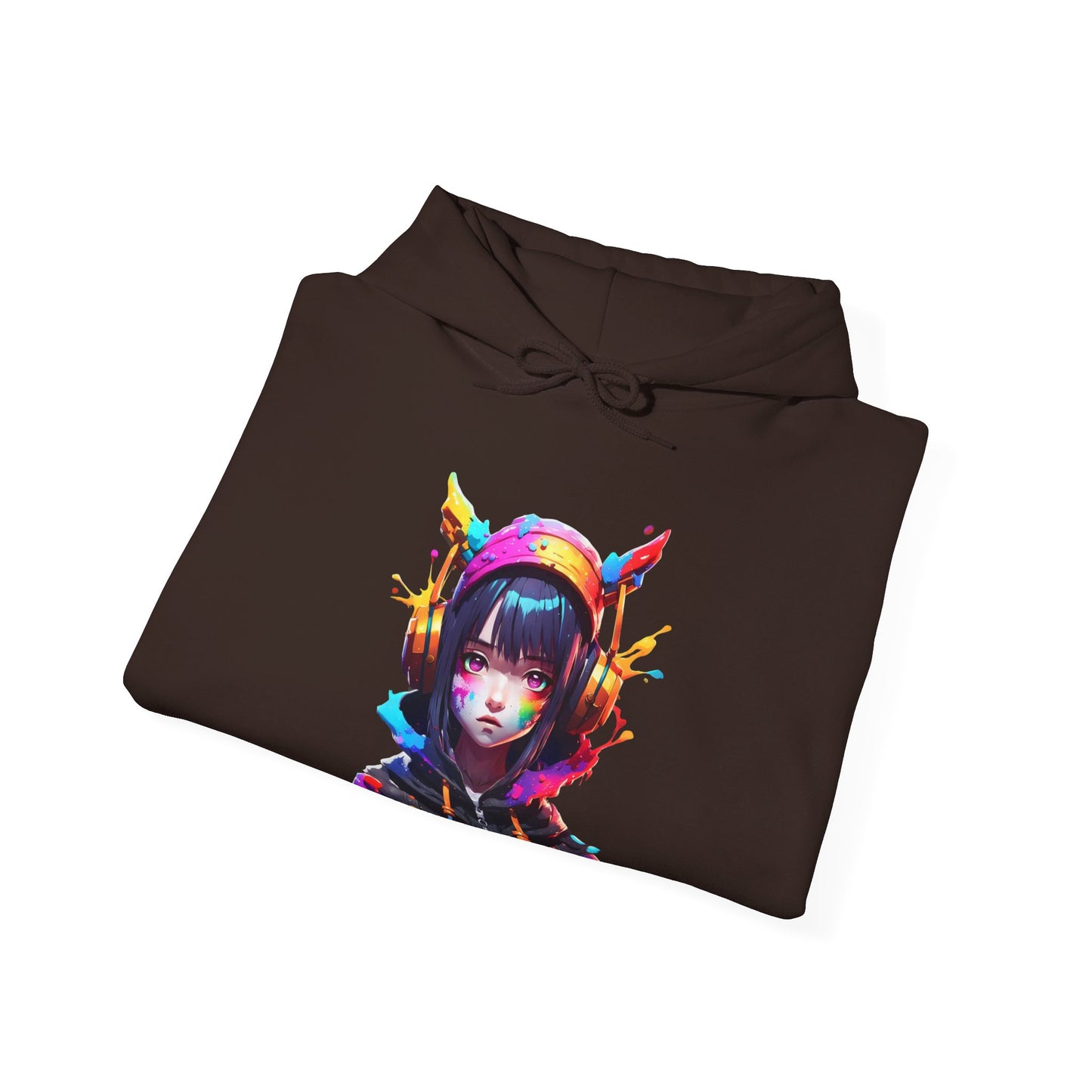 Unisex Colour Splash Hoodie