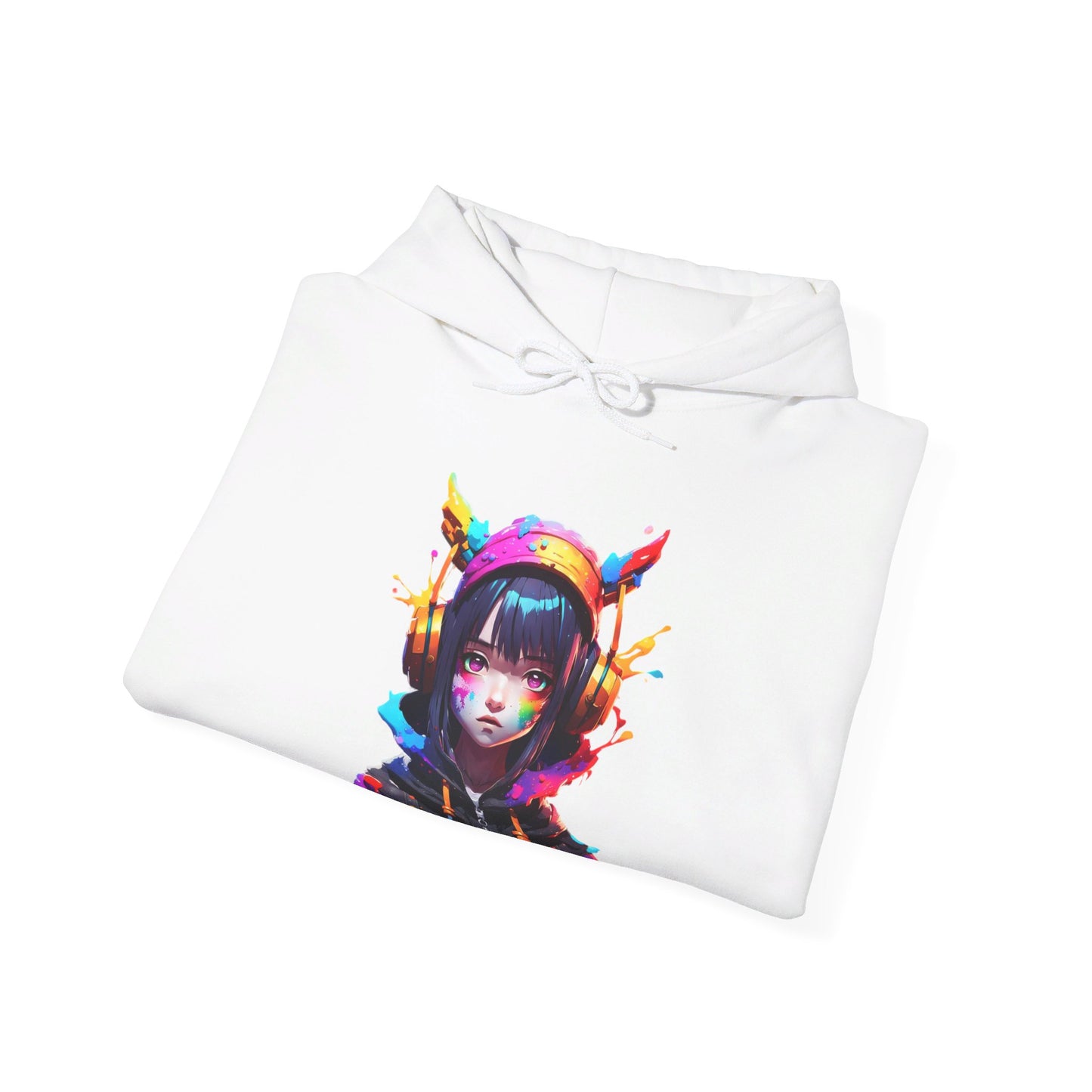Unisex Colour Splash Hoodie