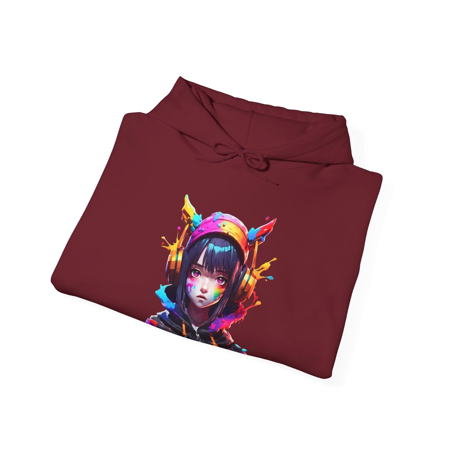 Unisex Colour Splash Hoodie