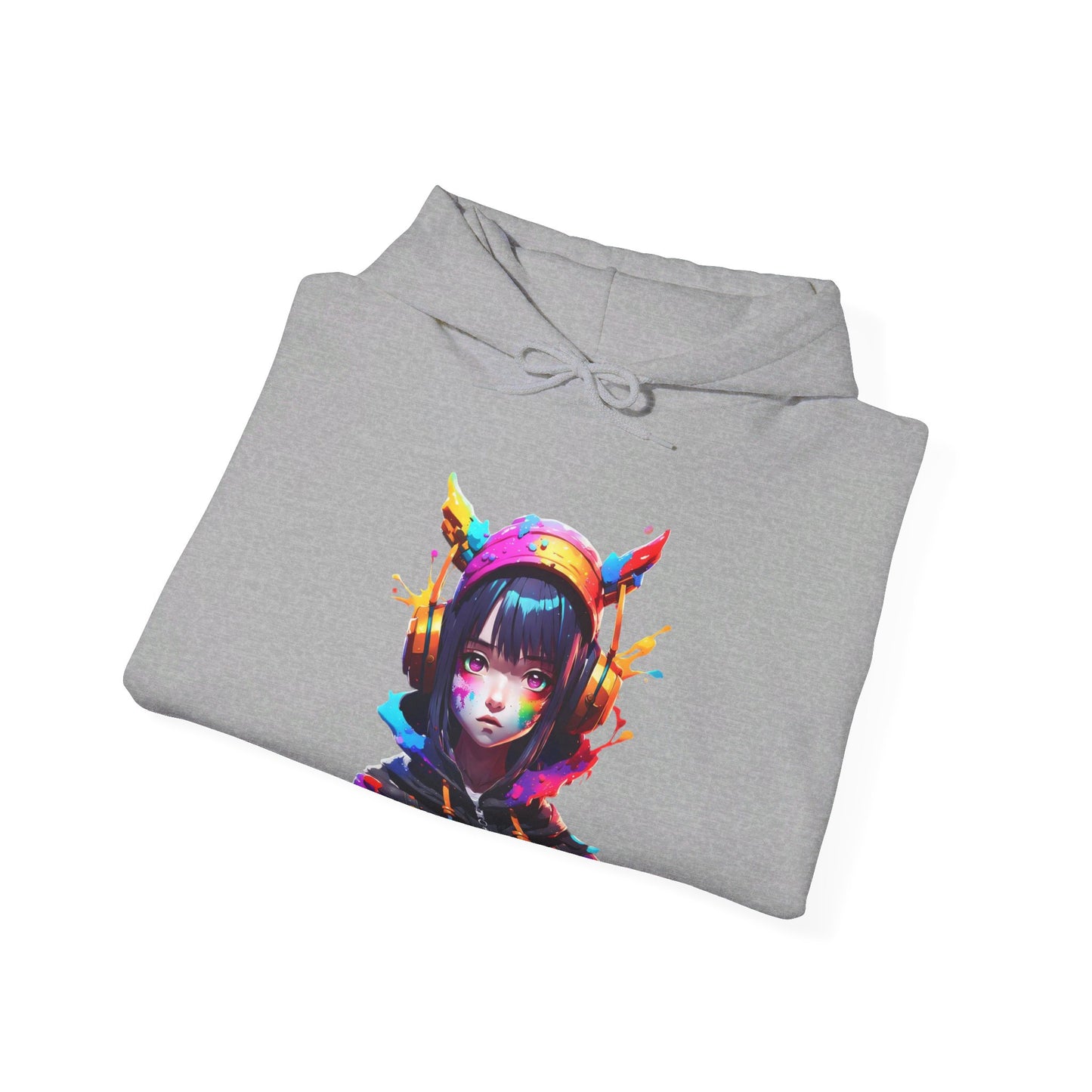 Unisex Colour Splash Hoodie