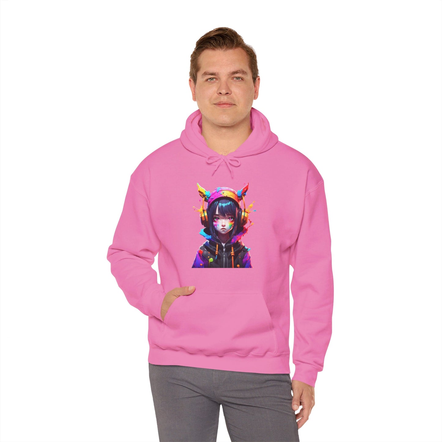 Unisex Colour Splash Hoodie