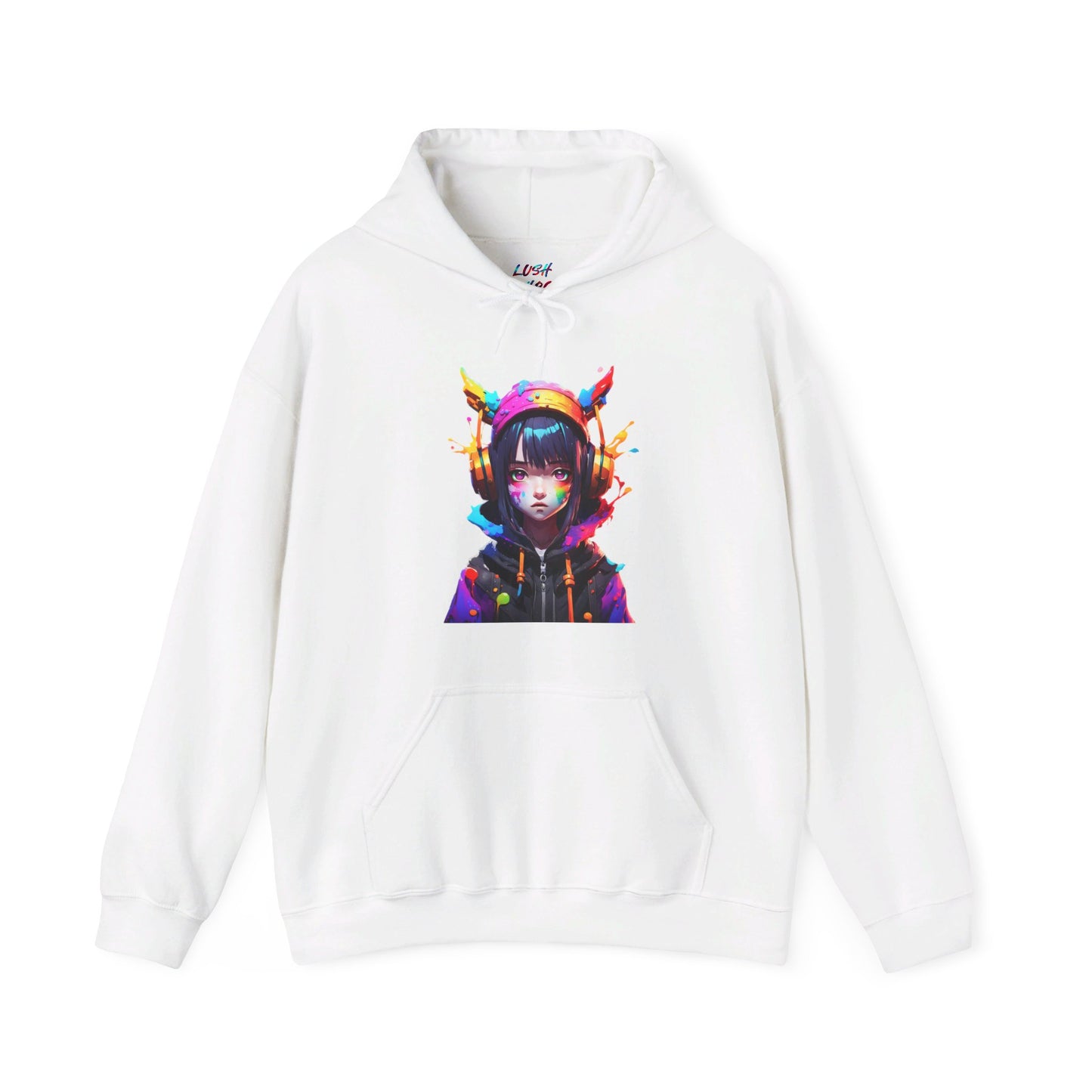 Unisex Colour Splash Hoodie