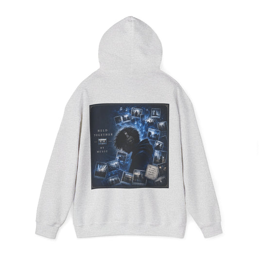 "Held Together by Music" Mental Wellness Hoodie