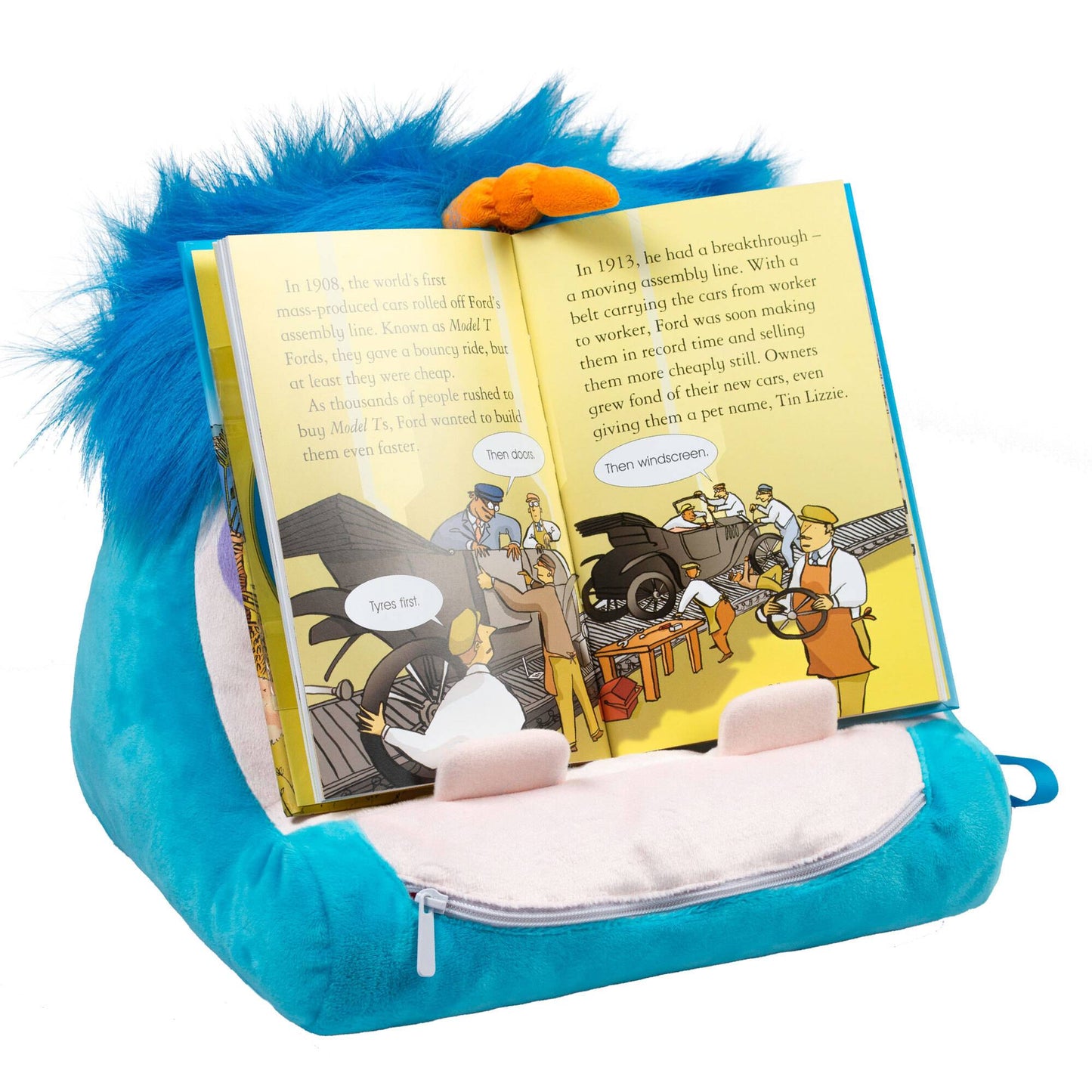 BOOKMONSTER DELUXE BLUE UNICORN ("MAMMO")