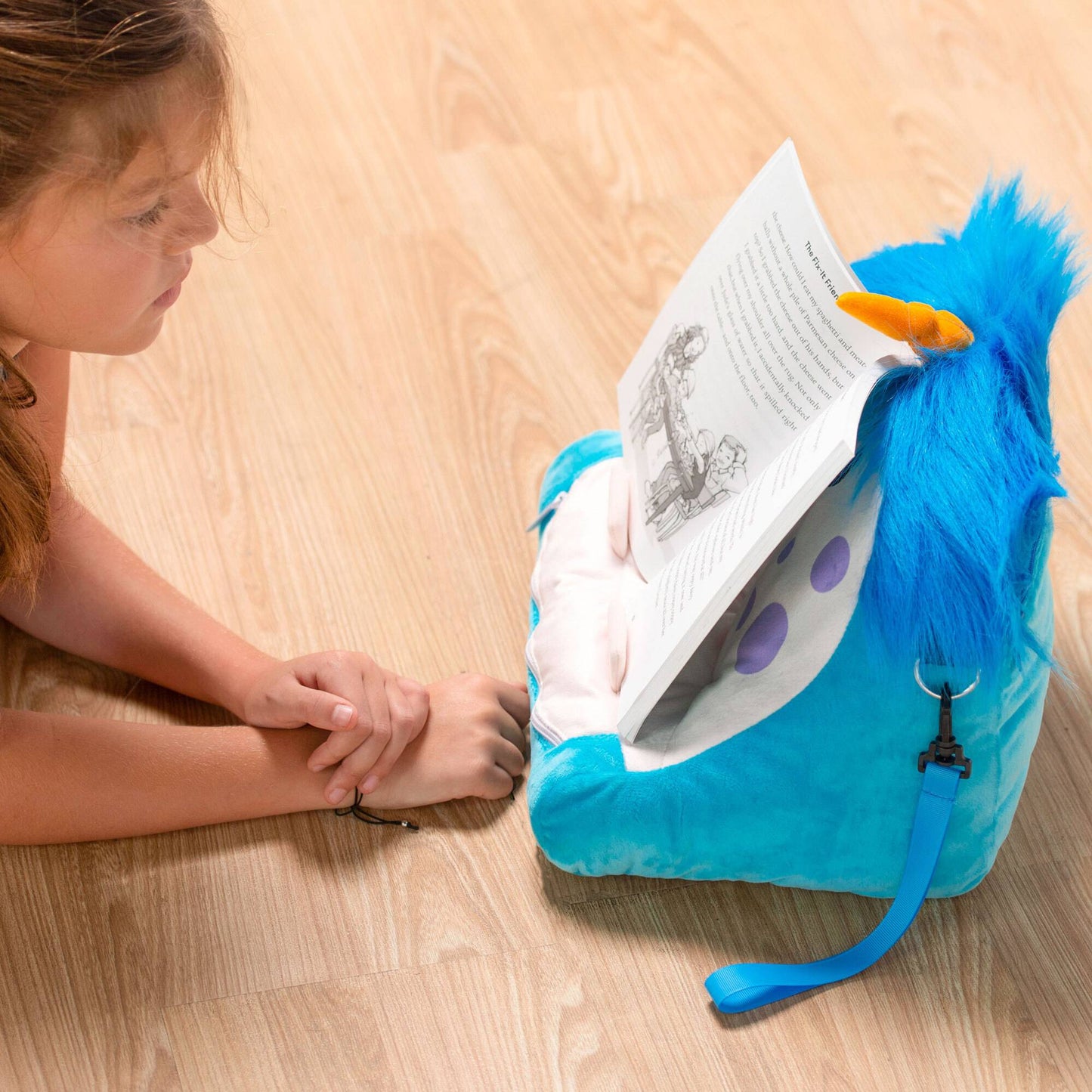 BOOKMONSTER DELUXE BLUE UNICORN ("MAMMO")