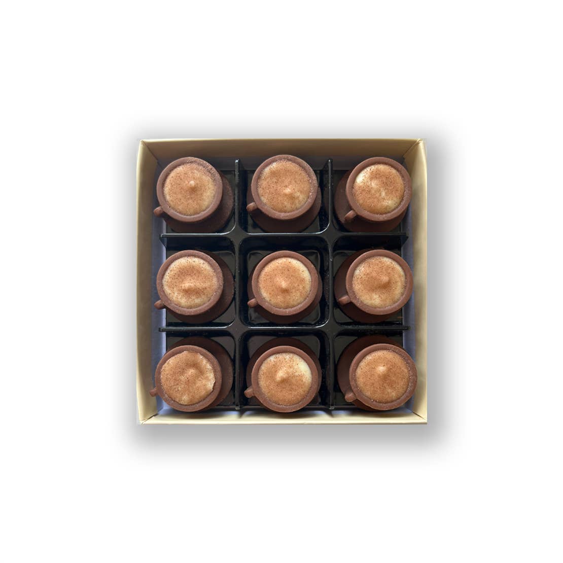 Cappucino Flavoured Chocolate Cups