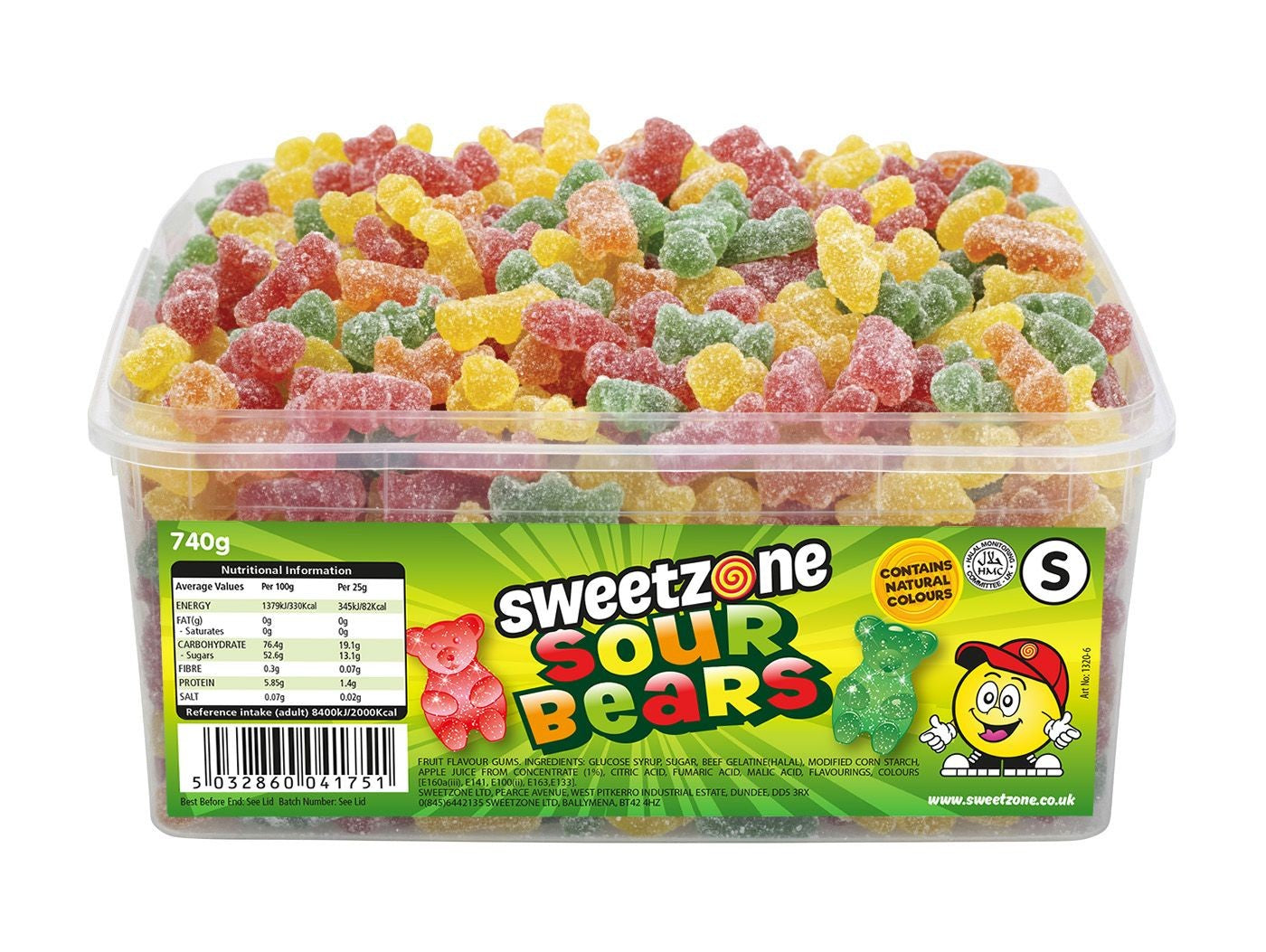 Sour Bears (Sweetzone) 740g