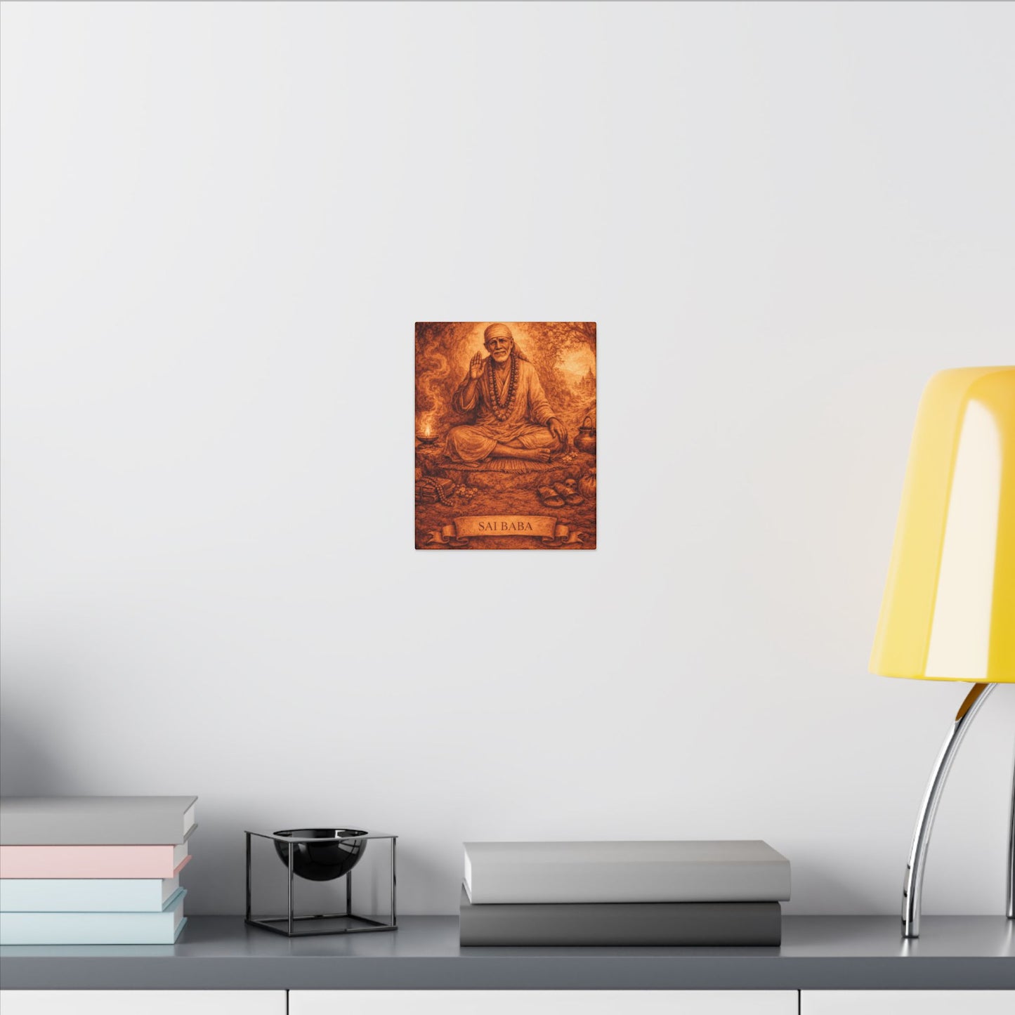 Sai Baba Wall Art Canvas