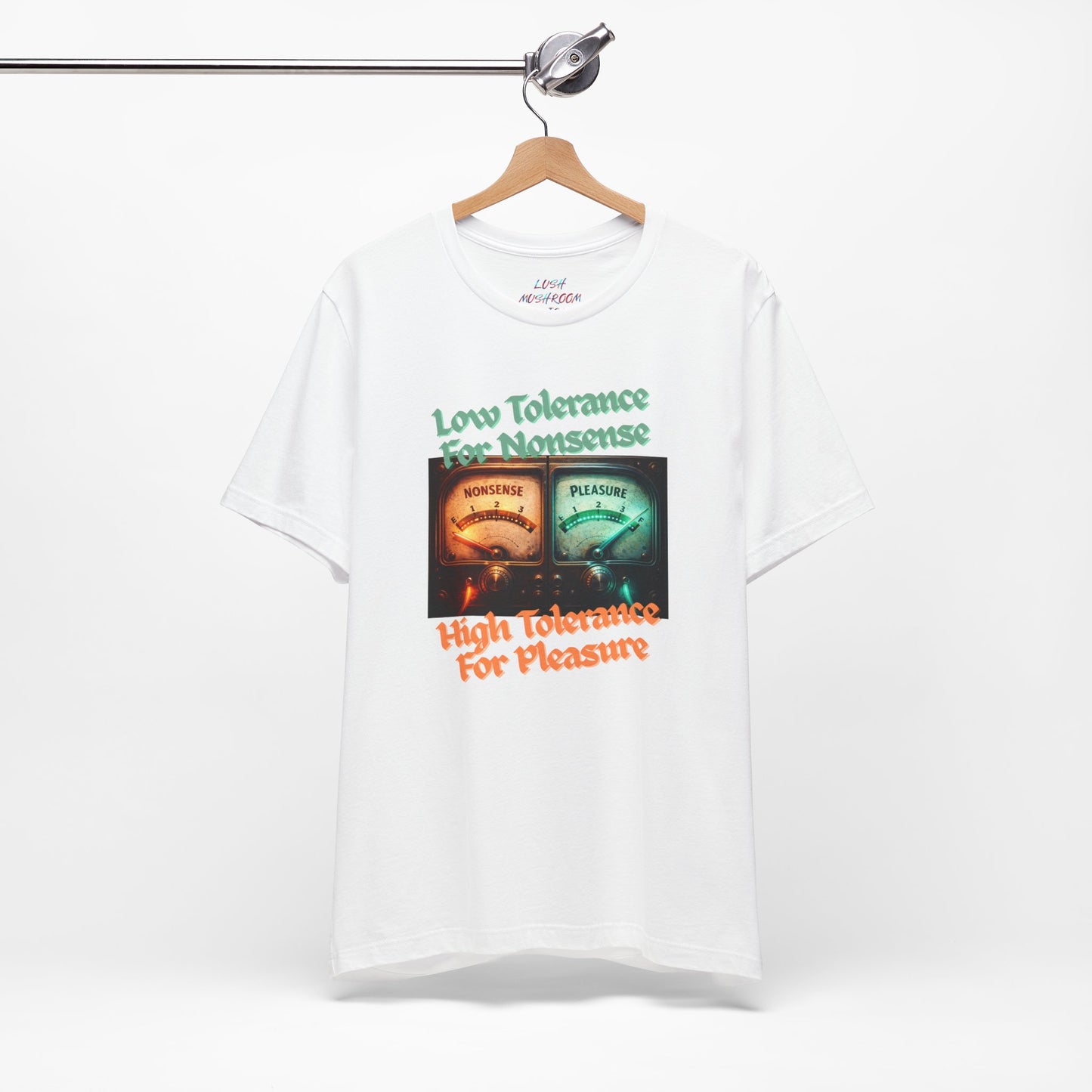 Low Tolerance for Nonsense, High Tolerance for Pleasure T Shirt