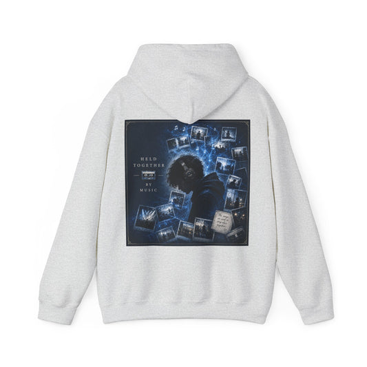 "Held Together by Music" Mental Wellness Hoodie