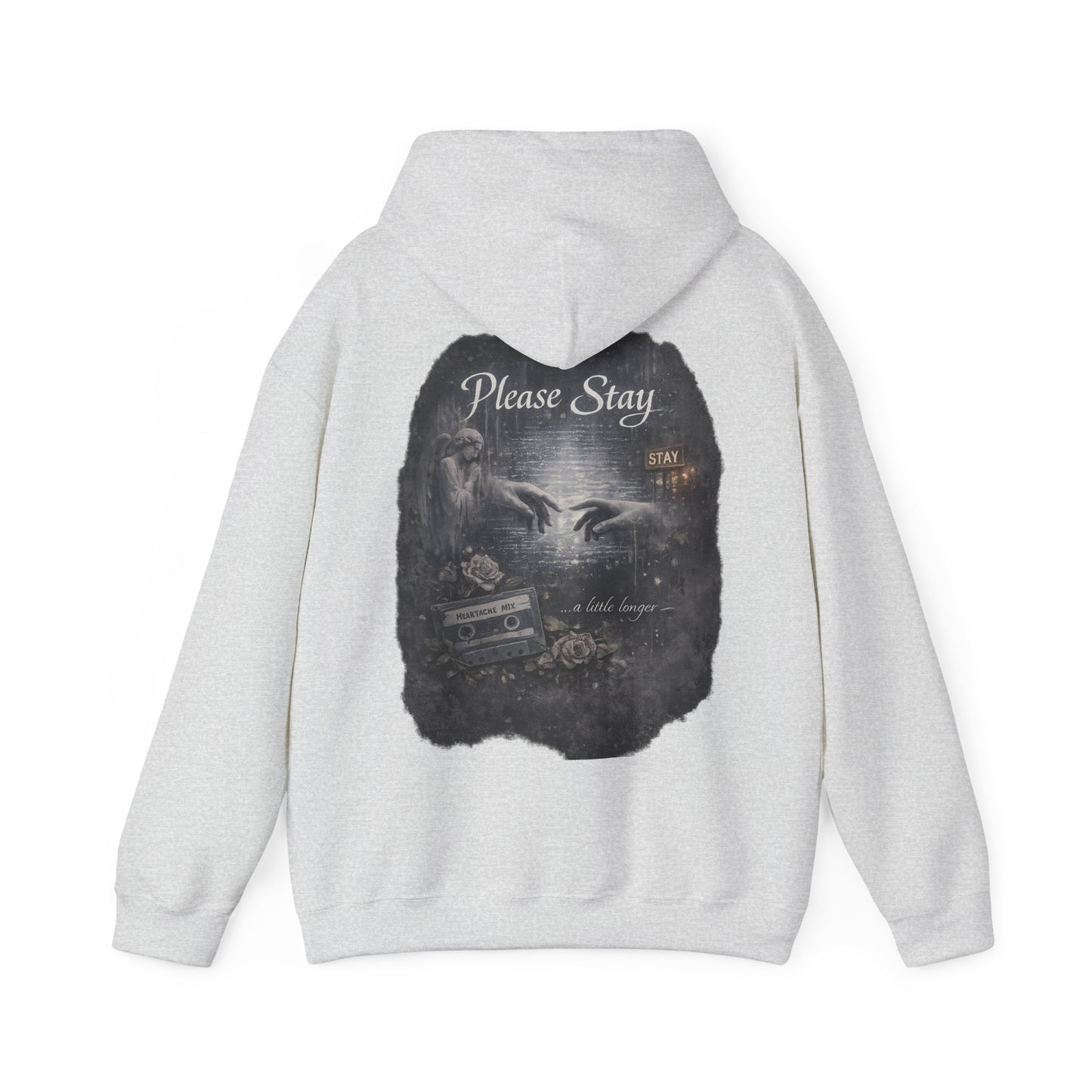 "Please Stay" - Men's Mental Health Hoodie