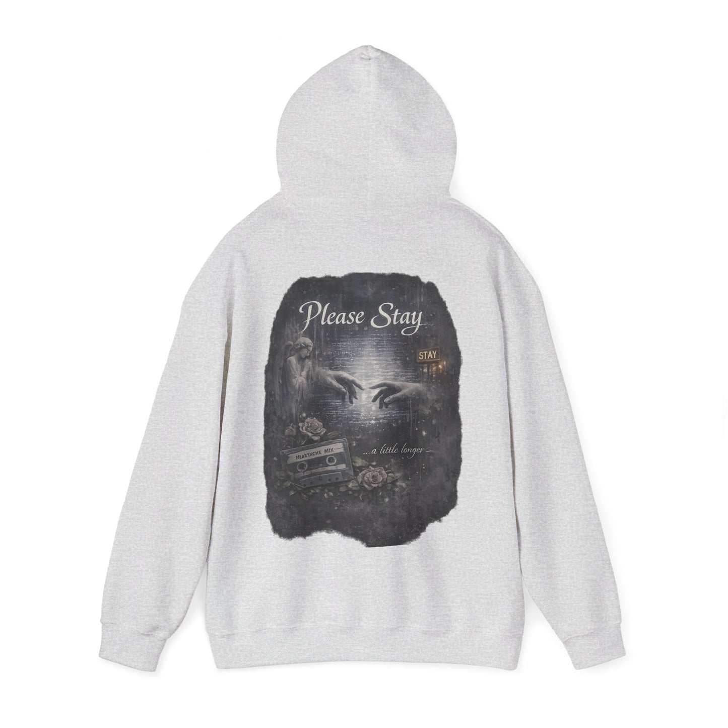 "Please Stay" - Men's Mental Health Hoodie