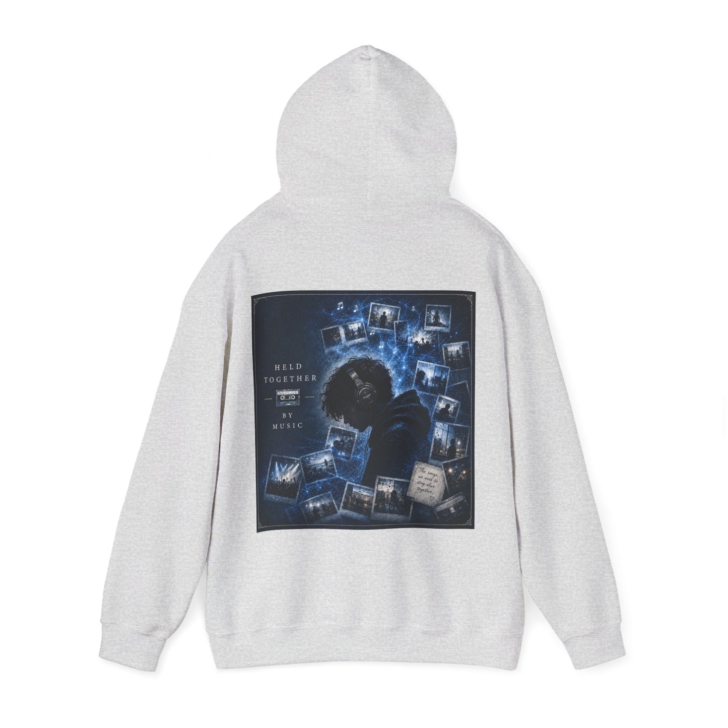 "Held Together by Music" Mental Wellness Hoodie