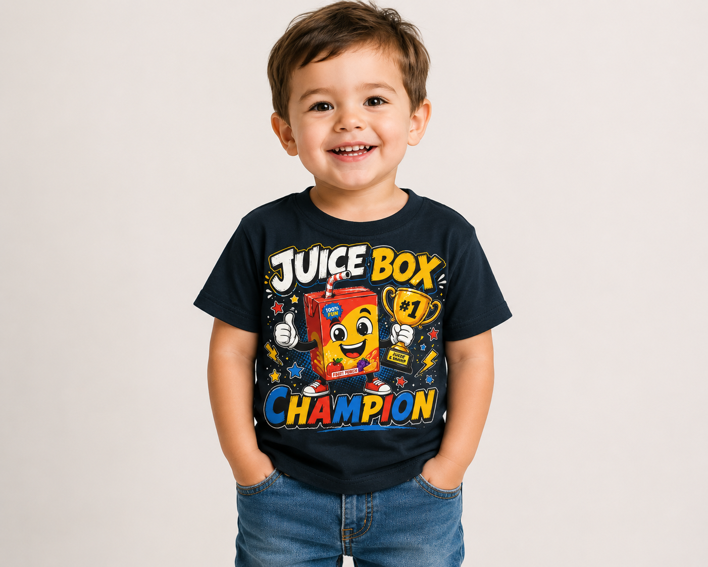 Juice Box Champion Toddler Tee