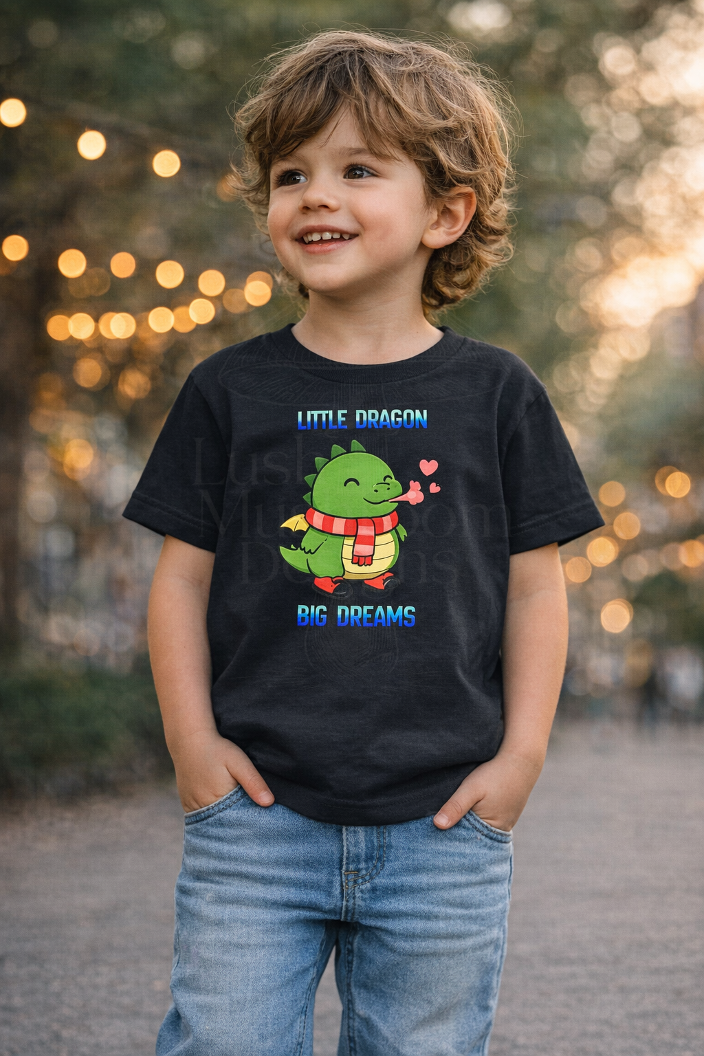 Little Dragon, Big Dreams Baby Tee