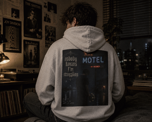 "Nobody Knows I'm Struggling" - Men's Mental Health Awareness Hoodie