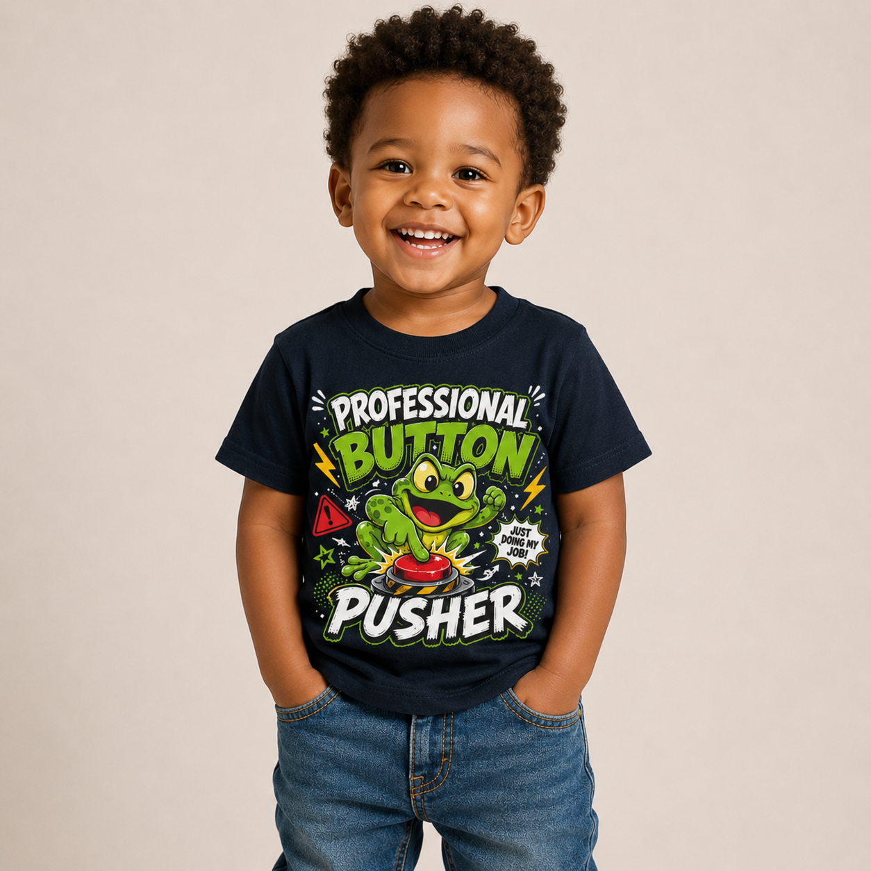 Professional Button Pusher Toddler Tee