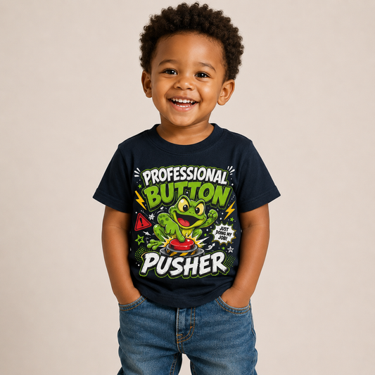 Professional Button Pusher Toddler Tee